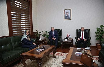 Berrin Erdoğan ve Sabri Erdoğan Müftülükteki görevlerine başladı