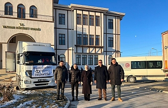 Anadolu Üniversitesi'nin deprem yardımları Malatya'ya ulaştı