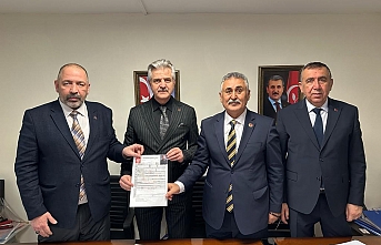Ahmet Ulupınar aday adaylığı başvurusu yaptı