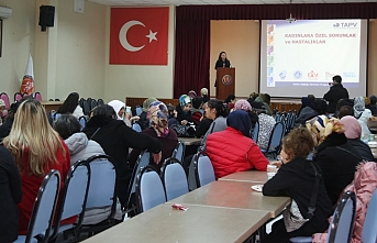 Mahmudiyeli kadınlara kadın sağlığı semineri