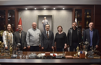Başkan Ataç, Muhtarlar Birliği Derneği'ni ağırladı