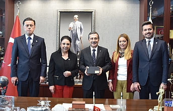 İYİ Parti'den Başkan Ataç'a ziyaret