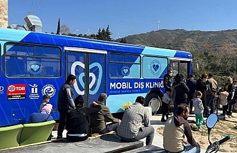 Mobil Diş Kliniği 3 bin 150 depremzedeye hizmet verdi