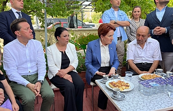 İYİ Parti Lideri Akşener'den Başkan Toptaş'a geçmiş olsun ziyareti