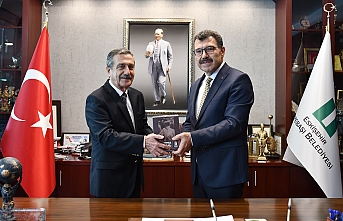 TÜBİTAK Başkanı Mandal'dan Ahmet Ataç'a ziyaret