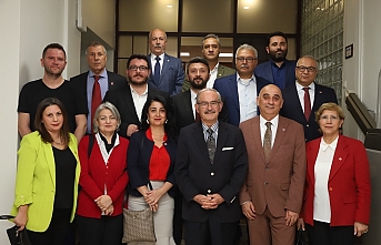 CHP Odunpazarı İlçe Yönetimi Büyükerşen'i ziyaret etti