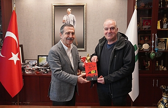 Ahmet Ataç, Gazeteci Yazar Mustafa Metin'i konuk etti