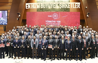 Başkan Güler TOBB 100 sıralamasında yer alan markalara ödül verdi