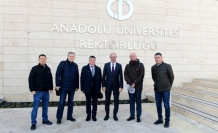Kazakistan Esil Üniversitesi'nden Anadolu Üniversitesi'ne ziyaret