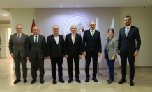Rektör Erdal, İKAF’23 kapsamında ETO Başkanı Güler’i ziyaret etti