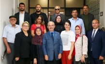 CHP İlçe Başkanlarından Büyükerşen'e ziyaret