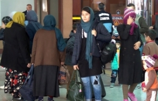 Suriyeliler Eskişehir'den ayrılıyor