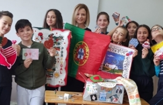 Öğrencilerin kültür kutusu Portekiz'de