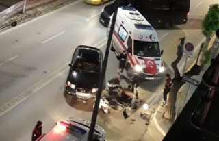 Atatürk Caddesi’nde kaza!