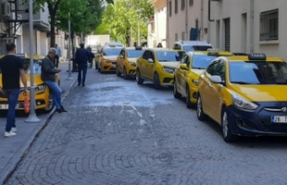 Eskişehir'de taksiler boş kaldı
