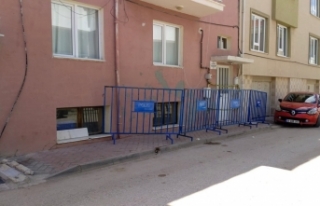 Eskişehir’de bir bina karantinaya alındı