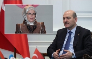 Soylu'dan Emine Erdoğan'a teşekkür