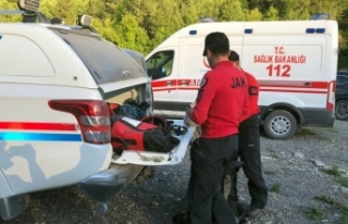 Eskişehir’den kalkan helikopter ile kurtarıldı