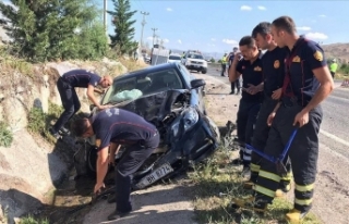 Sinop Valisi trafik kazası geçirdi