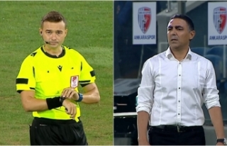 Mustafa Özer'den maçın hakemine tepki!