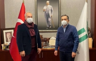 Cengiz Seçsev'den Ahmet Ataç'a ziyaret