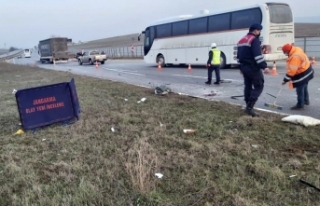 Eskişehir'de ölümlü trafik kazası!