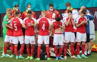 Eriksen EURO 2020 maçında fenalaştı