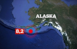 Alaska'da 8,2'lik deprem!