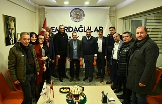 Başkan Ataç'tan Emirdağlılar Vakfı'na...
