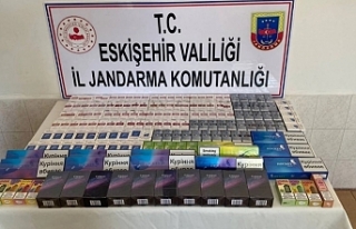 Eskişehir'de kaçak sigara operasyonu! 500 paket...