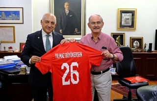 Büyükerşen TFF Başkanı Mehmet Büyükekşi'yi...