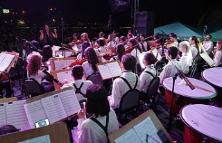 Eskişehir'in Çocuk Senfoni Orkestrası Bodrum'da...