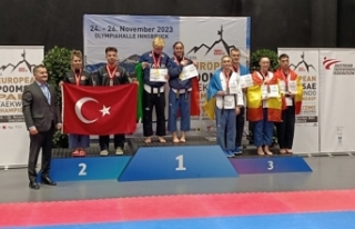 Anadolu Üniversiteli sporcu Avrupa Şampiyonasından...