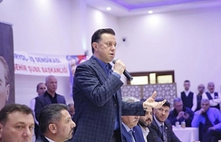 AK Partili başkan adayları Demiryol-İş Sendikasını...