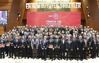 Başkan Güler TOBB 100 sıralamasında yer alan markalara...