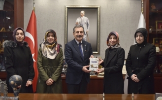 Saadet Partili kadınlardan Başkan Ataç'a ziyaret