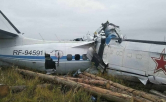 Tataristan'da uçak düştü