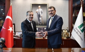 TÜBİTAK Başkanı Mandal'dan Ahmet Ataç'a ziyaret