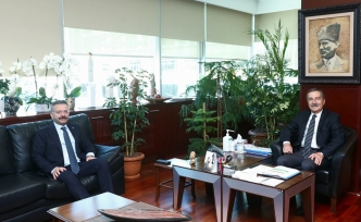 Vali Aksoy'dan Başkan Ataç'a ziyaret