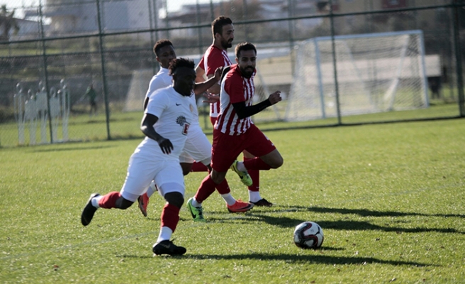 Akşehirspor ile hazırlık maçı oynandı