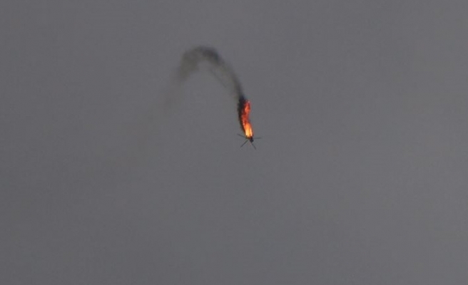 Esed rejimine ait helikopter düşürüldü