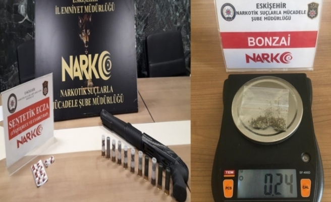 Eskişehir'de uyuşturucu operasyonu