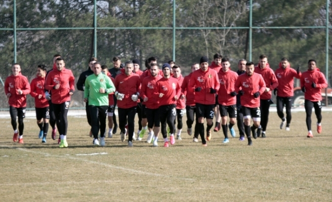 Menemenspor maçı hazırlıkları başladı