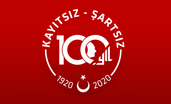 100. yıl kutlamaları için logo hazırlandı