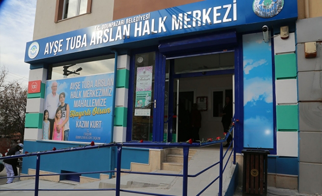 Ayşe Tuba Arslan Halk Merkezi açıldı