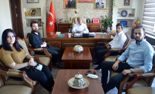 Ak Parti’den Başkan Durgut’a ziyaret etti