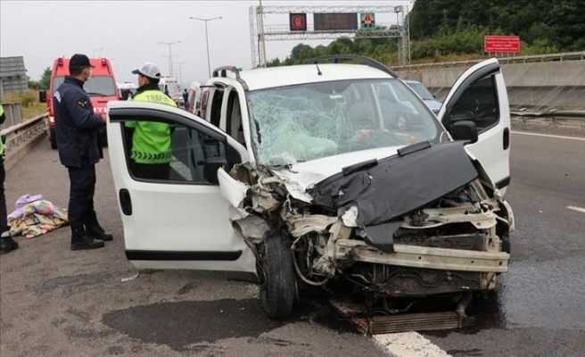 Trafik kazalarında 6 kişi hayatını kaybetti