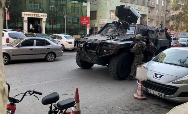 Kahramanmaraş'ta polislere saldırı