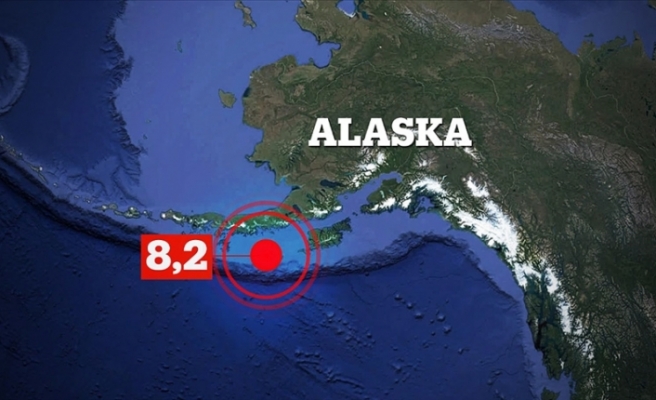 Alaska'da 8,2'lik deprem!