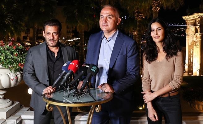 Salman Khan ve Katrina Kaif Türkiye'deydi